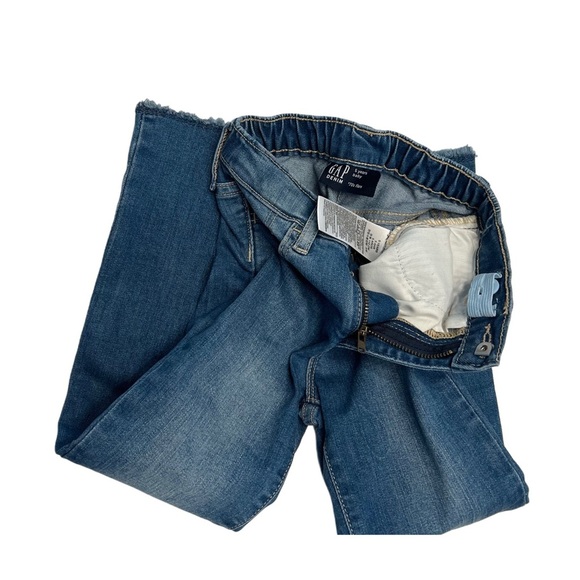 GAP Denim 70’s Flared Kids Jeans with Frayed Hem | Girls 5T - LIKE NEW - Picture 4 of 4